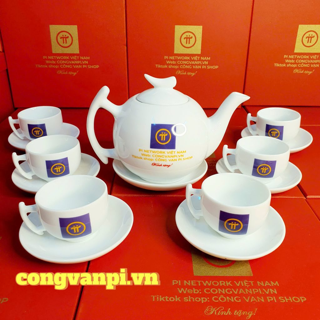 ẤM CHÉN CAO CẤP BÁT TRÀNG - CÔNG VẠN PI