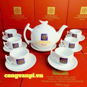 ẤM CHÉN CAO CẤP BÁT TRÀNG - CÔNG VẠN PI